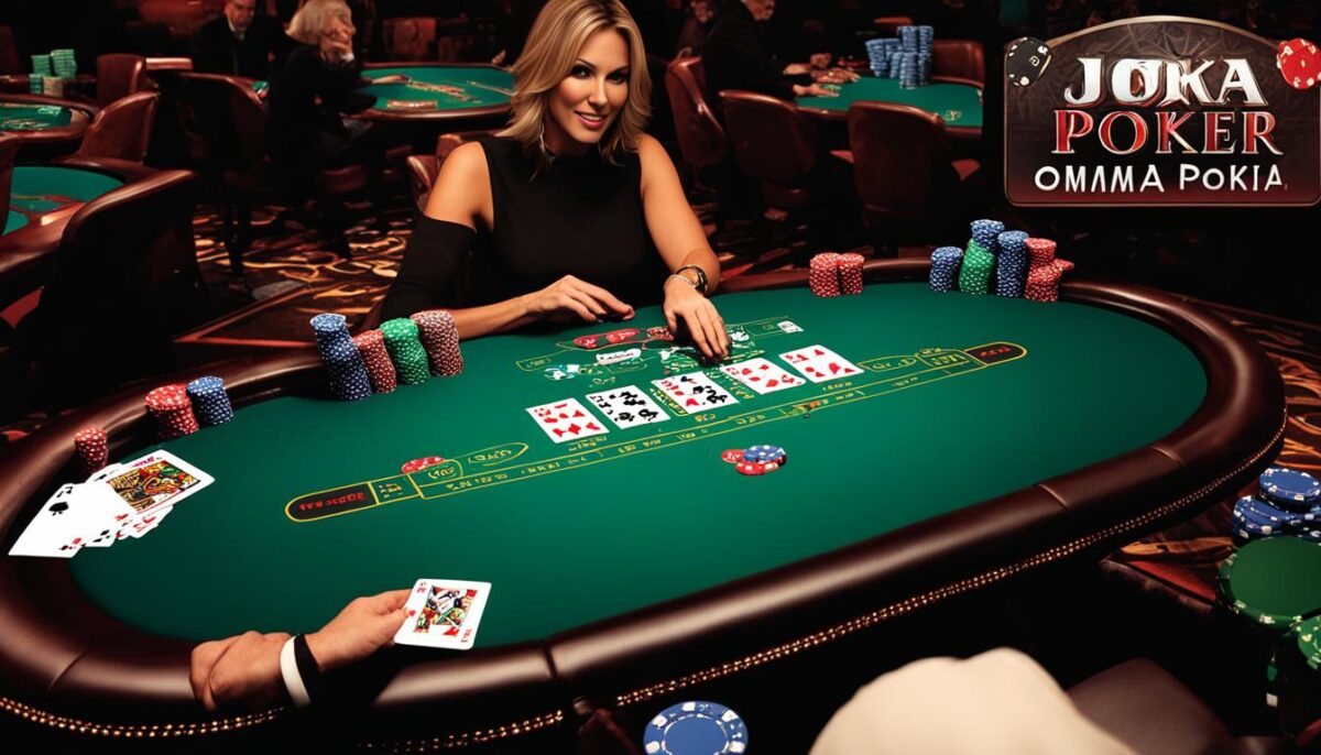 Judi Omaha poker online