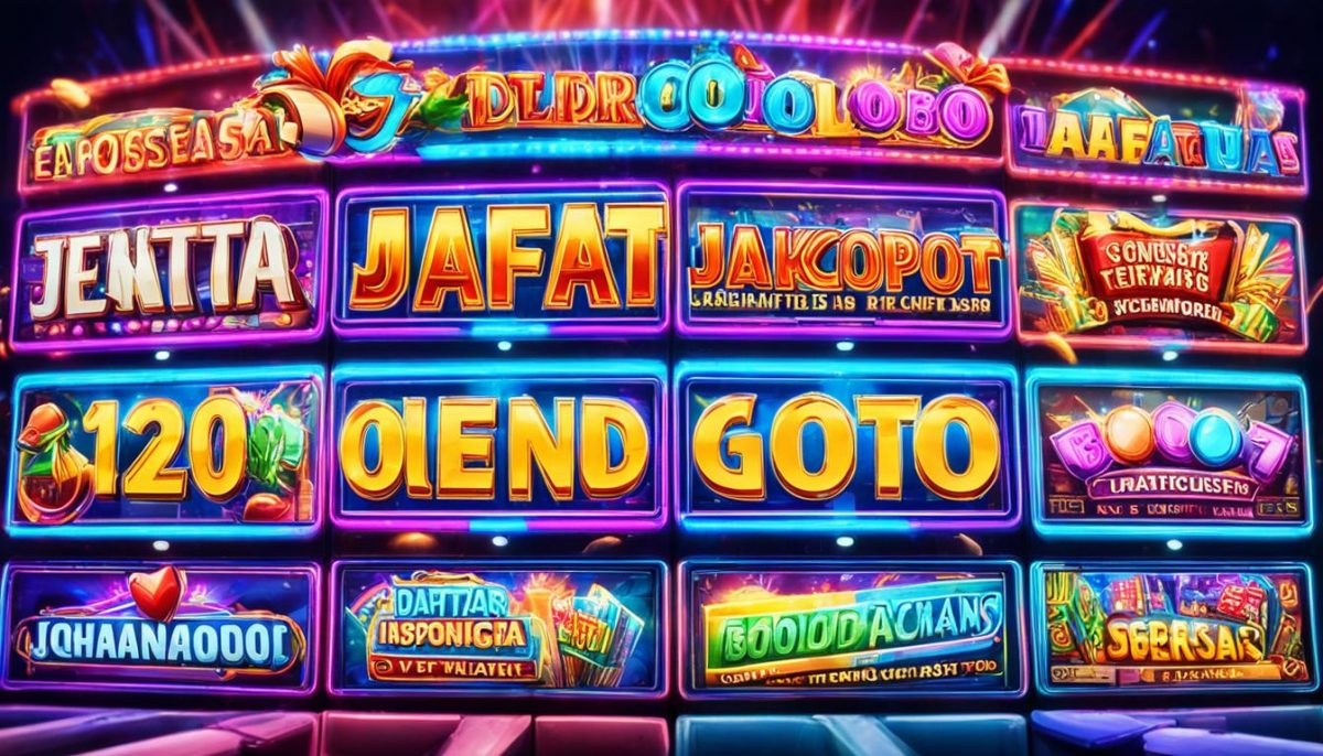 Daftar Slot Online Jackpot Terbesar