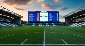 Website SBOBet Resmi dengan Jadwal Pertandingan Terupdate: Temukan Semua Informasi yang Anda Butuhkan!